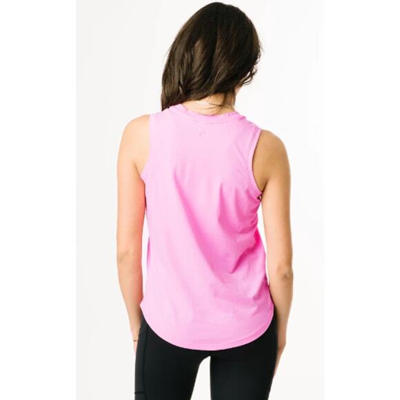 Zyia Active South Beach Sleeveless Pink Tank Top Women Sz S - Picture 3 of 7